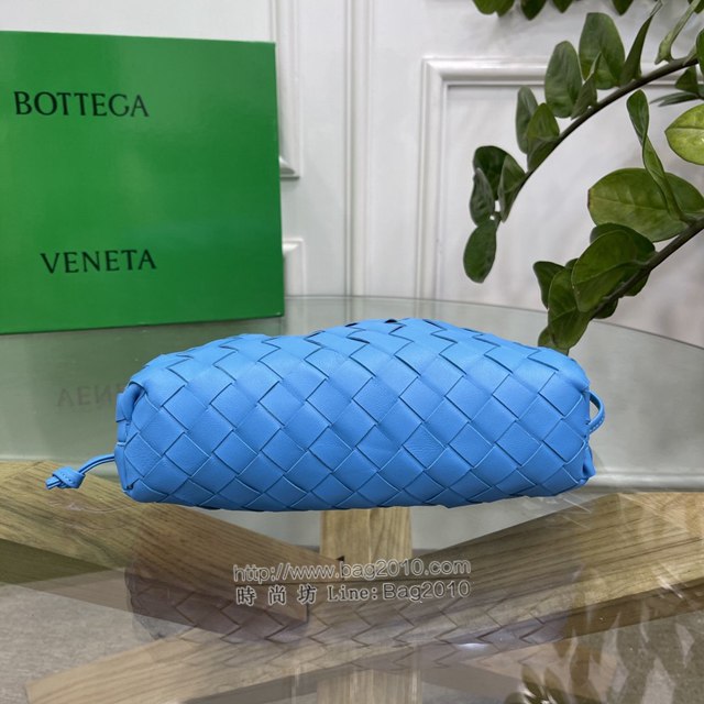 Bottega veneta高端女包 98061 寶緹嘉粗格編織羊皮雲朵POUCH手拿包 BV經典款女包  gxz1157